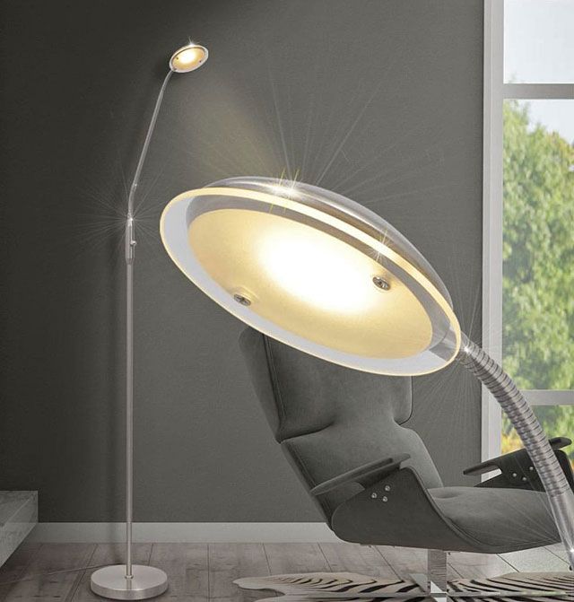Produkt Nowoczesna lampa stojąca LED - EX08-Herfa