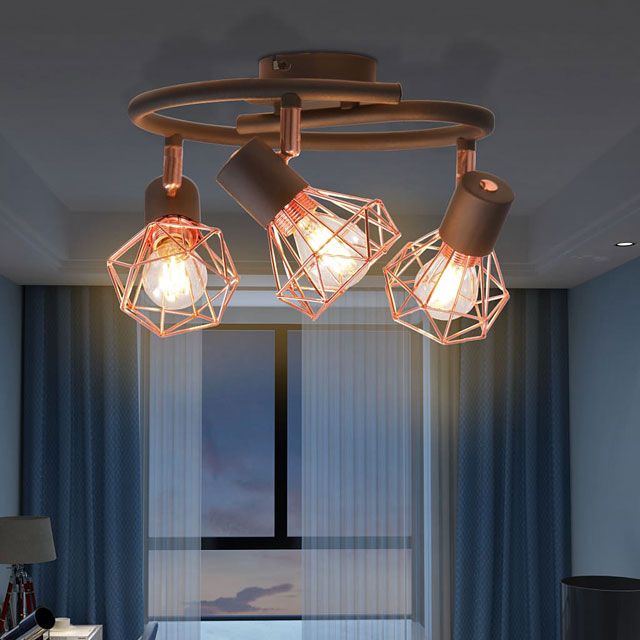 Produkt Okrągła lampa sufitowa w stylu loftowym - EX29-Serta