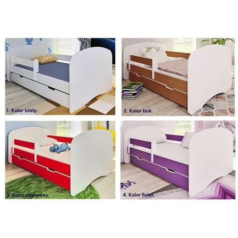 Zdjęcie Łóżko młodzieżowe Daho 180x90 | Edinos.pl