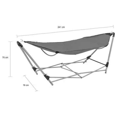 Wymiary składanego hamaka lakris