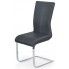 Zdjęcie produktu Krzesło tapicerowane Aspen - czarne.