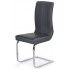 Zdjęcie produktu Krzesło tapicerowane Nekker - czarne.