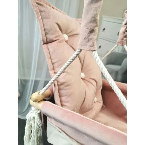 Szczegółowe zdjęcie nr 7 produktu Różowa huśtawka dla dziewczynki - Obilos