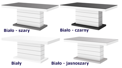 Modne ławostoły Armila 5X - matowe