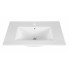 Szczegółowe zdjęcie nr 7 produktu Zestaw podwieszanych szafek łazienkowych - Malta 2Q Dąb 80 cm