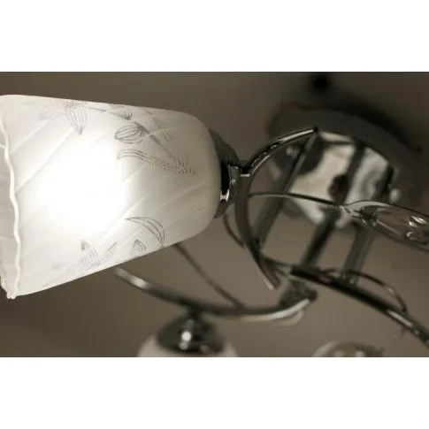 Klosz z motywem kwiatów żyrandola EX43-Kirs