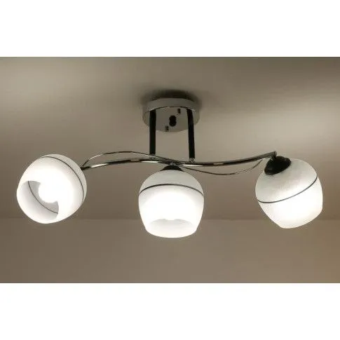 Zdjęcie elegancki szklany żyrandol do salonu EX47-Aleo | Edinos.pl