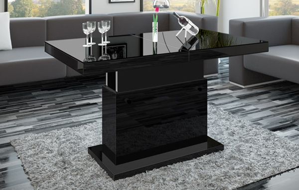 Rozkładany ławostół Mesa 6X - czarny