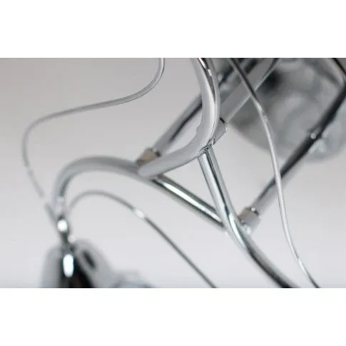 Żyrandol EX52-Fokun ze srebrnym korpusem