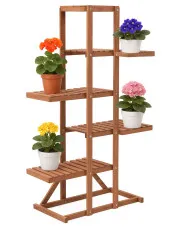 Regał na kwiaty z drewna cedrowego - Econi w sklepie Edinos.pl