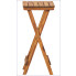 Składany stojak na doniczki z drewna akacji Retis 2X