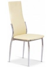 Tapicerowane krzesło Galder - waniliowe