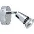 Srebrny halogenowy kinkiet - EX53-Loreti w sklepie Edinos.pl