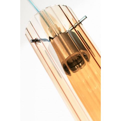Fotografia Szklana podłużna lampa wisząca potrójna - EX56-Telli z kategorii Kuchnia i Jadalnia