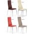 Zdjęcie czerwone tapicerowane krzesło Galder - sklep Edinos.pl