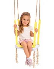 Żółta huśtawka dla dziecka - Garius w sklepie Edinos.pl