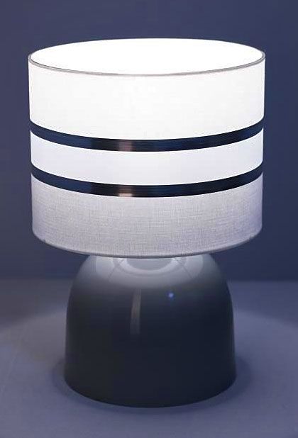 Produkt Popielata nowoczesna lampka nocna - EX66-Hadel