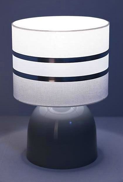 Produkt Popielata nowoczesna lampka nocna - EX66-Taso