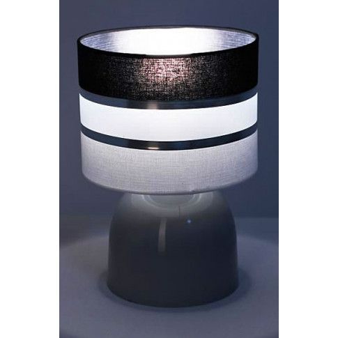 Lampka stołowa z okrągłym abażurem EX68-Hadel