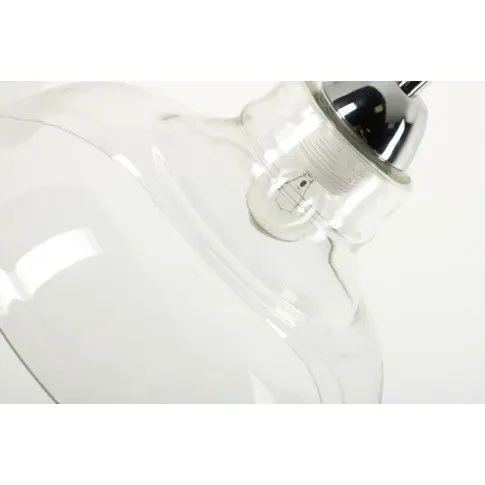 Lampa wisząca EX69-HIras ze szklanym kloszem