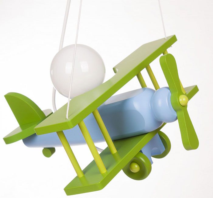 Drewniana lampa wisząca dziecięca EX73-Avna