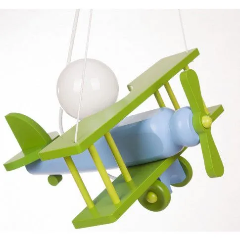 Drewniana lampa sufitowa dziecięca EX73-Helik