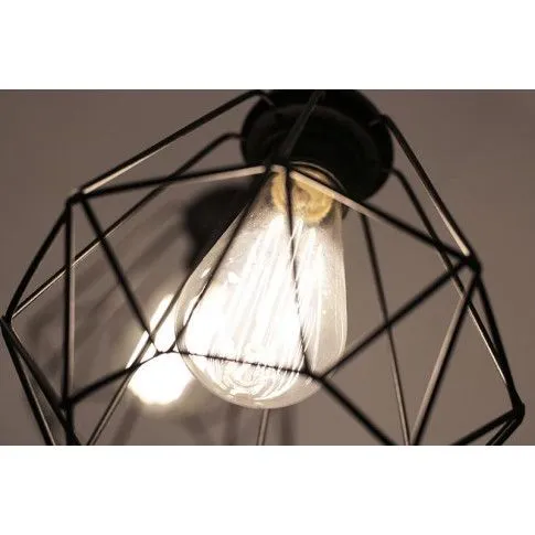Lampa sufitowa EX78-Loftis z drucianymi kloszami