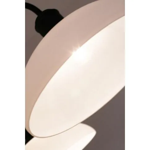 Biały, szklany klosz żyrandola EX74-Aries