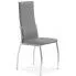 Zdjęcie produktu Tapicerowane krzesło Vibo - popielate.
