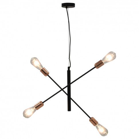 Metalowa lampa wisząca EX82-Lanko ze skrzyżowanymi ramionami