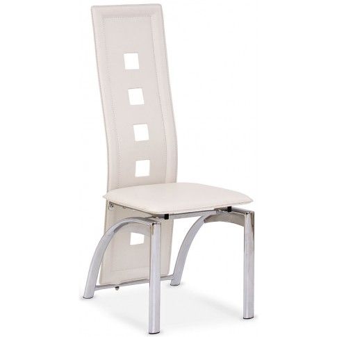 Zdjęcie produktu Tapicerowane krzesło Imper - kremowe.