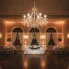 Złoty żyrandol kryształowy glamour   EX97 Revis
