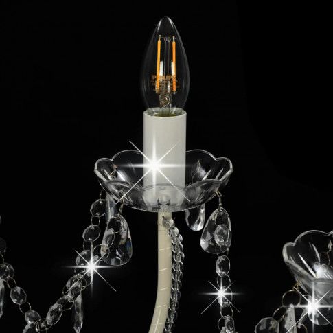 Klosze żyrandola EX99-Antos w kształcie świecznika 