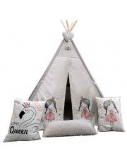 Namiot tipi dla dziecka Alwa - księżniczka