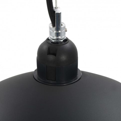 Czarna lampa wisząca EX103-Moldo