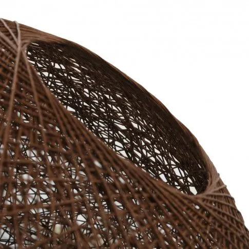 Klosz stylizowany na rattan w lampie EX106-Goten