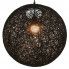 Czarna lampa wisząca w stylu boho EX107-Goten
