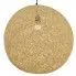 Kremowa skandynawska lampa wisząca kula - D772-Mirano