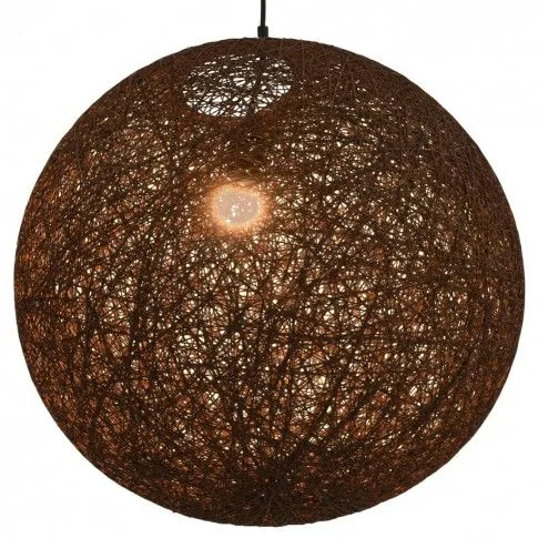 Brązowa lampa wisząca w stylu boho EX108-Goten