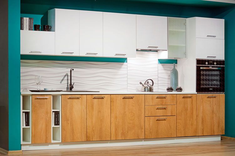 Zestaw mebli kuchennych Vokres 26X dąb miodowy