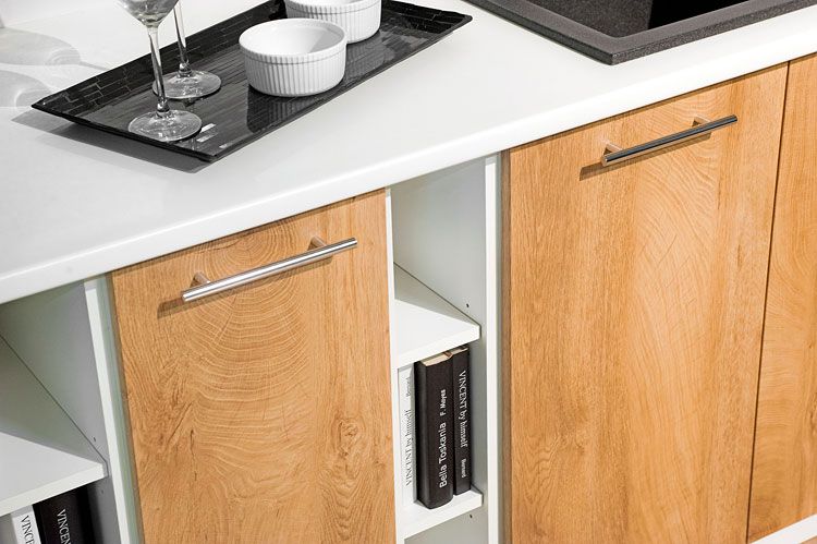 Szafka dolna Vokres 26X w ciepłym miodowym odcieniu