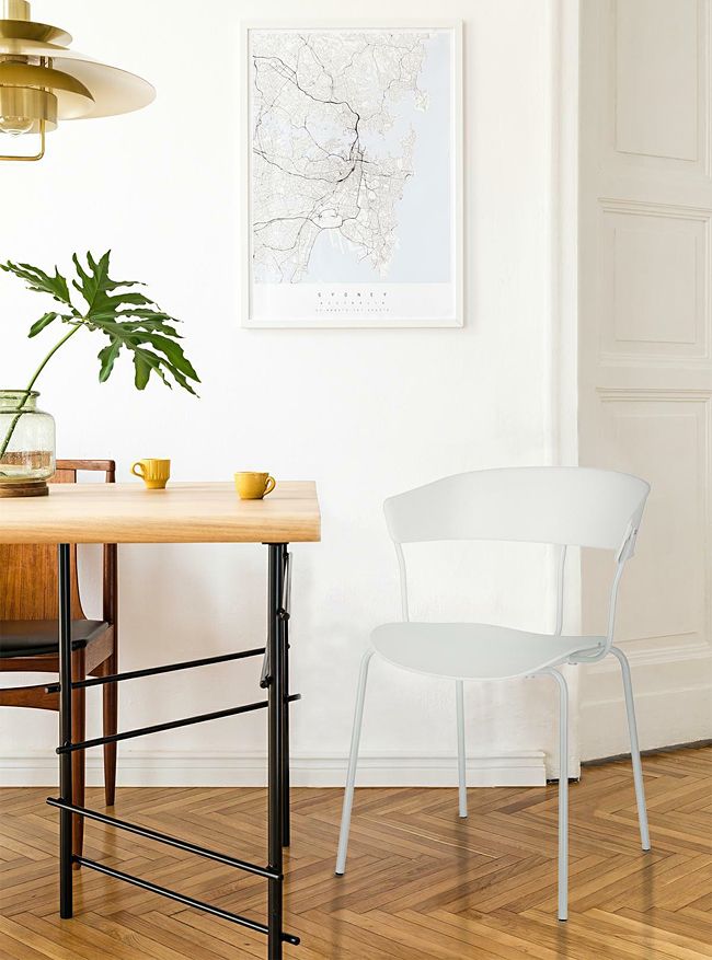 Minimalistyczne krzesło Atoris - do jadalni