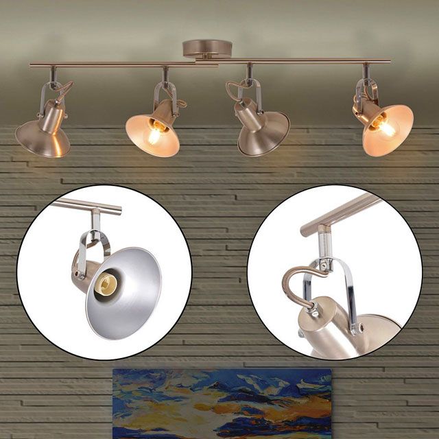 Lampa sufitowa EX114-Zofix z obracanymi kloszami