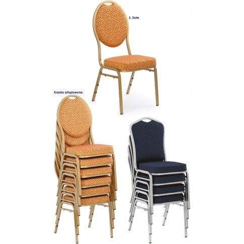 Szczegółowe zdjęcie nr 4 produktu Luksusowe krzesło typu ludwik Abrax - bordowe ze złotymi nogami