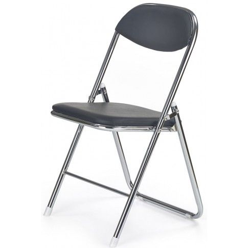 Zdjęcie produktu Składane krzesło konferencyjne Dagon - czarne.