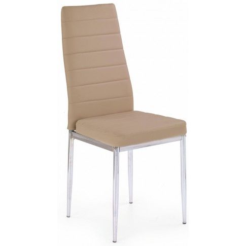 Zdjęcie produktu Tapicerowane krzesło Perks - beżowe.