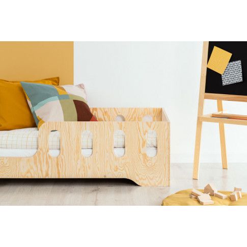 Sosnowe łóżko dziecięce Filo 2X lewostronne