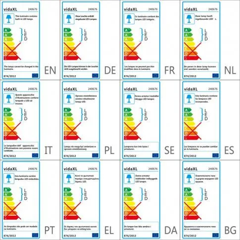 Szczegółowe zdjęcie nr 10 produktu Podświetlenie LED, okrągłe, pod meble i szafki kuchenne (4 części)