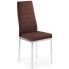 Zdjęcie produktu Tapicerowane krzesło Perks - brązowe.