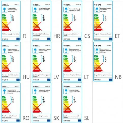Szczegółowe zdjęcie nr 11 produktu Podświetlenie LED, okrągłe, pod meble i szafki kuchenne (8 części)